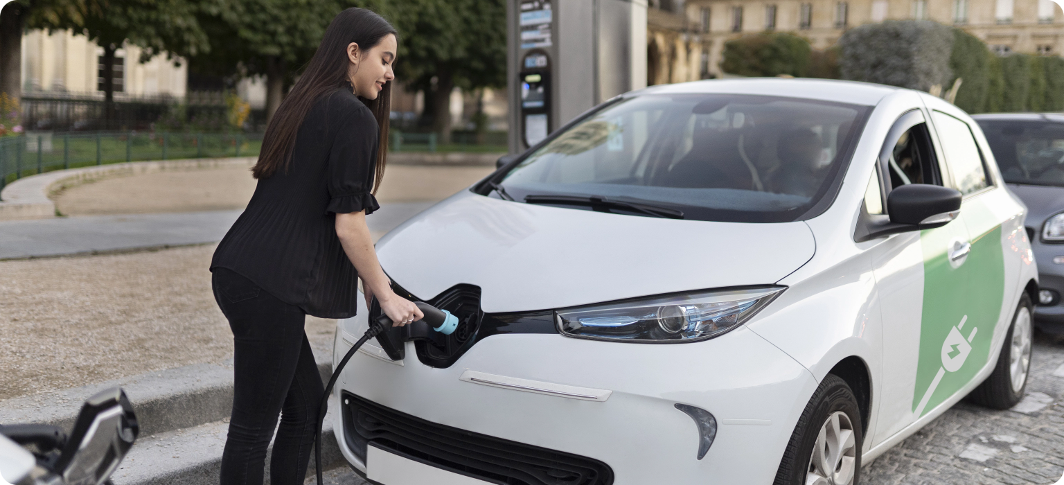 close up electric car france 8