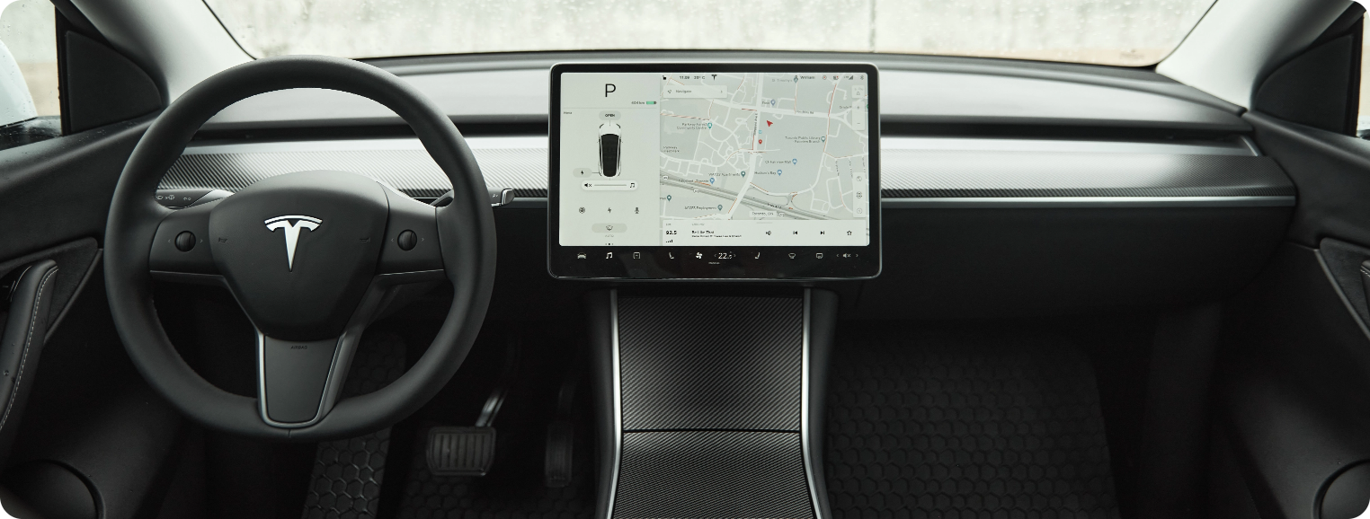 2021 Tesla Model Y Dashboard 1