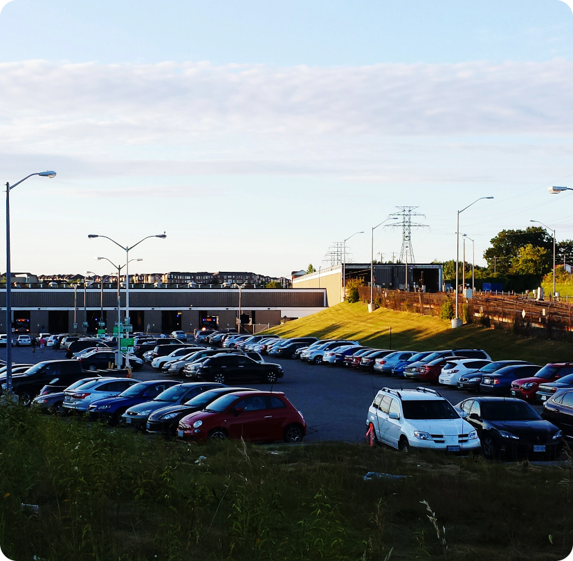 road against cloudy sky