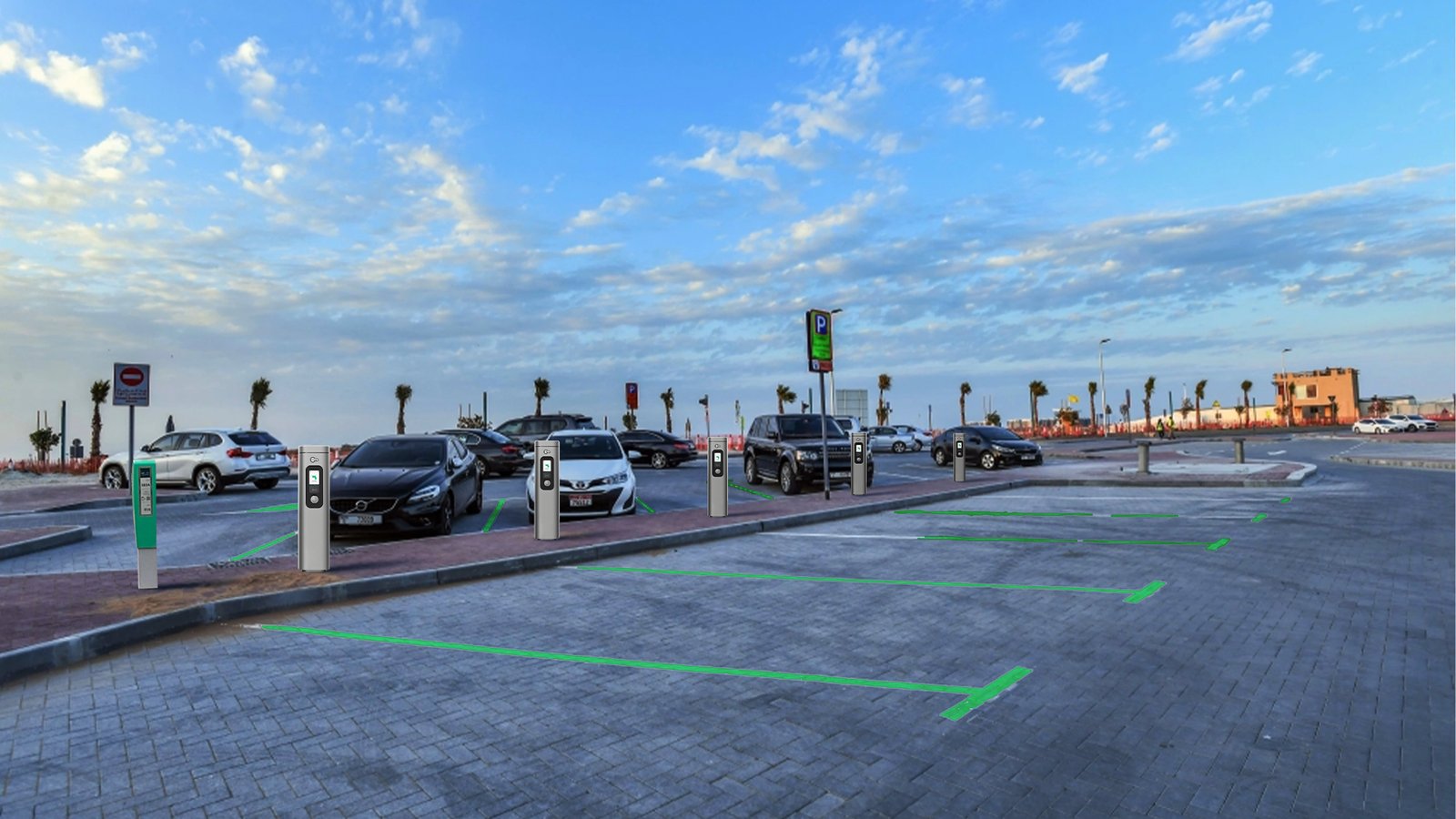 EV Charger Market in Pakistan showing public charging station installation