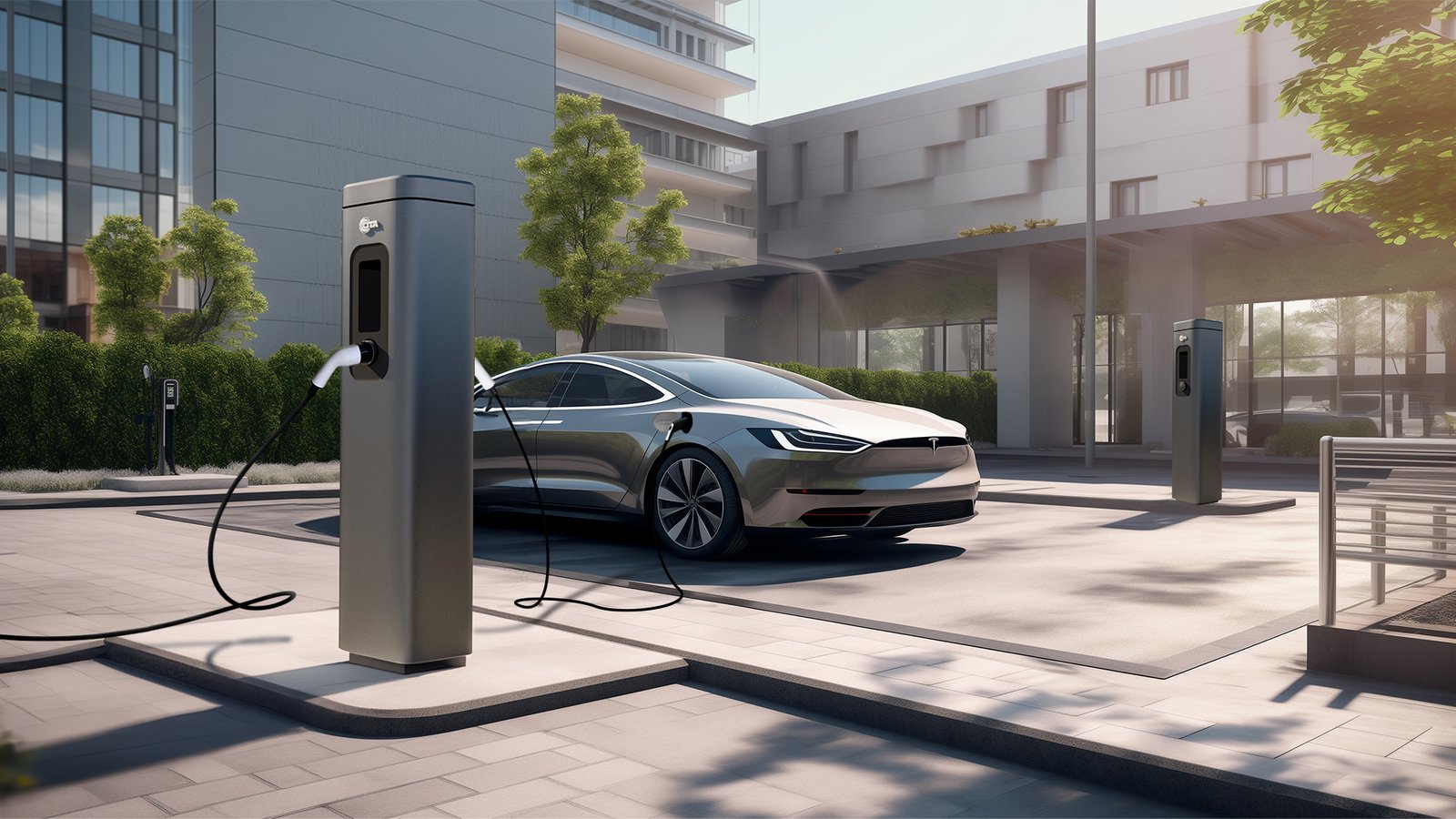 Smart EV Charger in Pakistan: Features You Should Look For 6 Residential garage setup featuring a Smart EV Charger in Pakistan